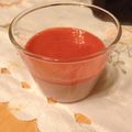 ねこっコ's cooksnap of when they made 濃厚いちごの豆乳なめらかプリン.