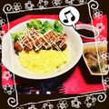 ちーたぬ's cooksnap of when they made チキンオーバーライス.