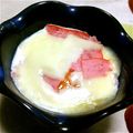 takeyuuuuu's cooksnap of when they made レンジで簡単♪ ハムとチーズの卵ココット.