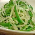 たもたん's cooksnap of when they made ピーマンと糸こんの炒めもの.
