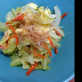 ナミヤ's cooksnap of when they made キャベツと人参の卵とじ.