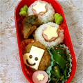 三人の天使ママ☆'s cooksnap of when they made 簡単あさがお　キャラ弁　おかず.