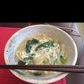 chimelle's cooksnap of when they made 春らしく♪菜花の卵とじうどん.