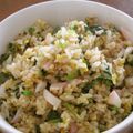 ぽんずー's cooksnap of when they made ガーリックマヨ炒飯.