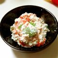 akomanman's cooksnap of when they made ❀そらまめの明太白和え❀.