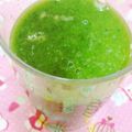 ちるまえ's cooksnap of when they made 簡単小松菜リンゴジュース.