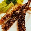 chizkana's cooksnap of when they made ししゃもの石垣揚げ.