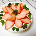 キキちゃんLOVE's cooksnap of when they made 贅沢‼イチゴのデコレーションケーキ.