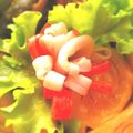 ニコニコまっきー's cooksnap of when they made 弁当すき間に♪カニカマだけで可愛いお花♪.