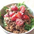 vegetation's cooksnap of when they made 超簡単♡豆板醤が隠し味のタコライス.
