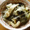 maeとも's cooksnap of when they made 厚揚げと小松菜と水菜とほうれん草の煮浸し.