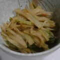kuu611it's cooksnap of when they made 捨てないで☆ウドの皮で味噌きんぴら☆.