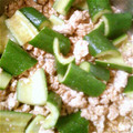 さとぽみにら's cooksnap of when they made 簡単！絶品！きゅうりとひき肉のピリ辛炒め.
