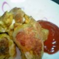 うみやみ's cooksnap of when they made お弁当に♪ささみのカレー風味ピカタ.