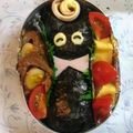 わはは猫's cooksnap of when they made 黒猫のジジ弁当.