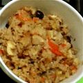ﾏｯﾀﾘﾛ's cooksnap of when they made 節約☆簡単☆油揚げ入り炊き込みご飯.