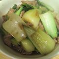 ma0309's cooksnap of when they made 豚とチンゲン菜のオイスターソース炒め.