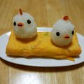 puniＫ's cooksnap of when they made 居酒屋風出し巻卵☆ひよこの親子？.