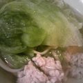 チャミイ's cooksnap of when they made 食物繊維たっぷり♪レタスまるごとスープ.