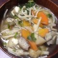 港UV's cooksnap of when they made けんちん汁.