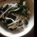 港UV's cooksnap of when they made もやしサラダ.