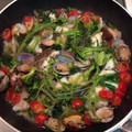 玉木あさの's cooksnap of when they made 鱈とアサリとトマトの和風アクアパッツァ.