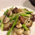 レッドタビー's cooksnap of when they made アスパラと椎茸のマヨ醤油炒め.