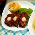 とまと坊主's cooksnap of when they made オーブンレンジで作るこんがりミートローフ.