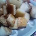 babypi's cooksnap of when they made 残ったパンで★☆パンのカリカリ☆★.