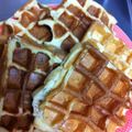harumochi's cooksnap of when they made アメリカンワッフル.