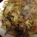meggg＊'s cooksnap of when they made 安い豚肉でも美味しい野菜炒め♪.