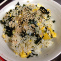 太郎と花子と私's cooksnap of when they made ワカメとツナの炒飯♪.