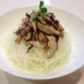 ポピー５'s cooksnap of when they made シイタケで簡単♪大人サラダ★.