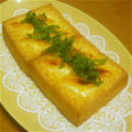 max4995's cooksnap of when they made チーズを入れた厚揚げのシソ風味(^O^).