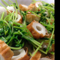 さゆりすと☆'s cooksnap of when they made ❀お弁当に❀豆苗と竹輪のめんつゆ合え.