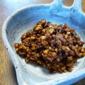 真さん's cooksnap of when they made ひき割り納豆で韓国風肉みそ.