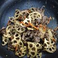 ちぃぽて's cooksnap of when they made 牛肉とれんこんの甘辛炒め.
