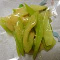 gracias05's cooksnap of when they made セロリの胡麻和え.