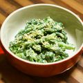 Coo1215's cooksnap of when they made たまりません！春菊の味噌マヨあえ！.