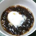 うにうり's cooksnap of when they made 居酒屋メニュー★簡単美味しい温玉もずく！.
