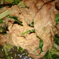 オユカッチ's cooksnap of when they made 牛肉と水菜の甘辛炒め.
