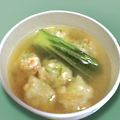 kotomaru's cooksnap of when they made 地物長芋の✿あっさり簡単❀海老団子煮✿.