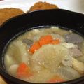 mikutasu's cooksnap of when they made ♪具沢山♡炒めない豚汁♪.