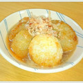 pｉchan's cooksnap of when they made 料亭風簡単揚げ出し大根.