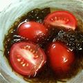 とっとっとまとちゃん's cooksnap of when they made 祝♪話題入！ズボラ酒の友☆トマトもずく酢.