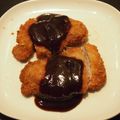 gonta＊'s cooksnap of when they made ソースが美味い☆ヘルシー味噌カツ.