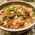 thegoat's cooksnap of when they made 豆腐丼.