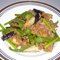 冬獅郎's cooksnap of when they made 豚肉とナスとにんにくの芽で、味噌炒め☆彡.