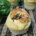 ★☆プルメリア☆★'s cooksnap of when they made もちもちふわっ♪豆腐とさつま芋のマフィン.