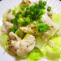 shimaru's cooksnap of when they made ささみと野菜のレンジ蒸し☆梅マヨソース.